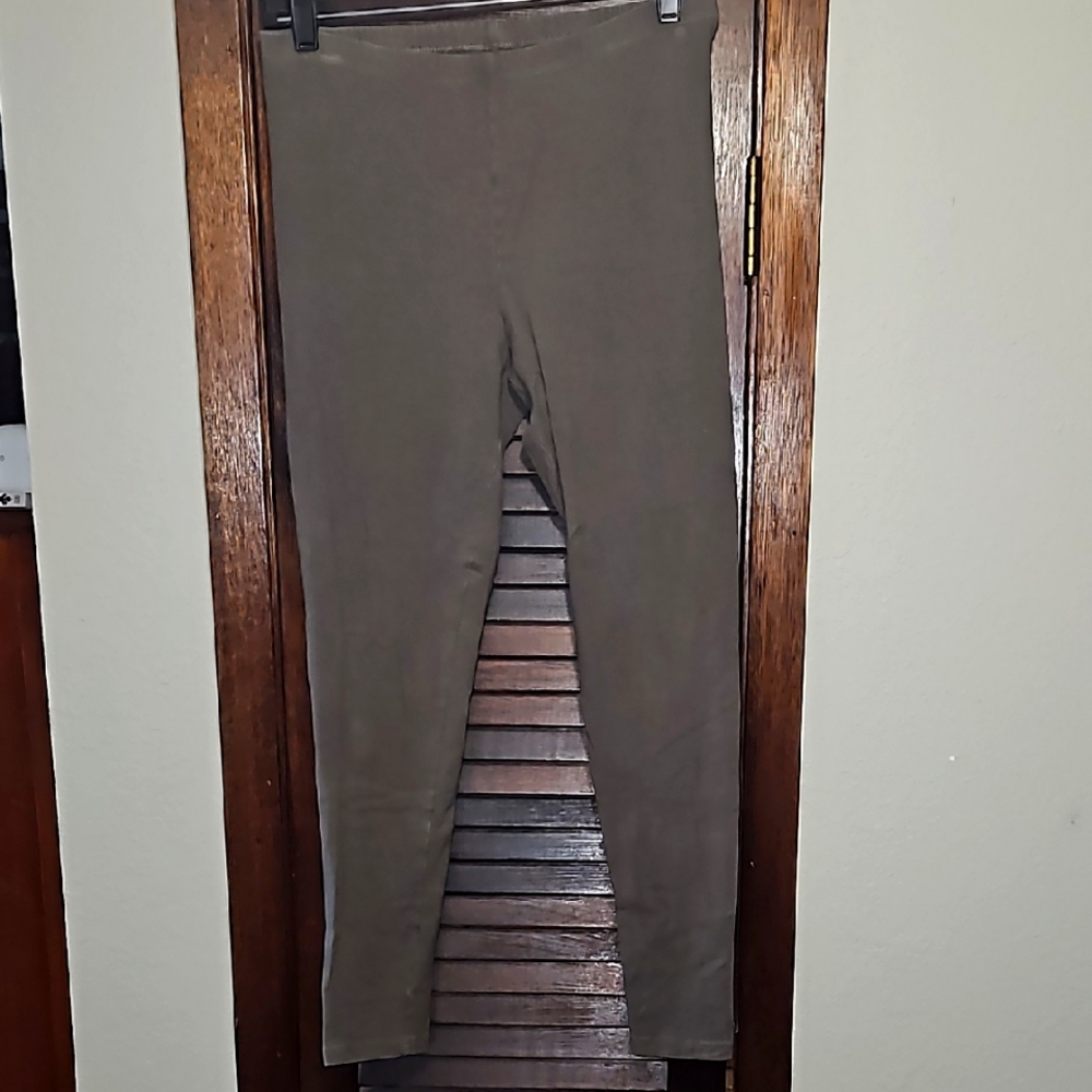 Vera Wang olive green Leggings medium